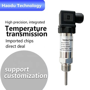 Wholesale 24V DC Industrial <strong>Temperature</strong> Transducer RTD PT100 Transmitter 4-20MA for Water Applications OEM Customizable - Product Image 3