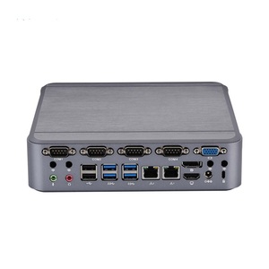 12th 13th Gen Celeron G6900 Pentium G7400 I3 12100 I5 12400 Mini PC RS232 endüstriyel bilgisayar çift LAN 6 COM masaüstü bilgisayar - Product Image 3