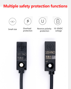 Waterproof Square Type <strong>Inductive</strong> <strong>Proximity</strong> <strong>Sensor</strong> Series with 5mm Sensing Range NPN &amp; PNP Output - Product Image 4