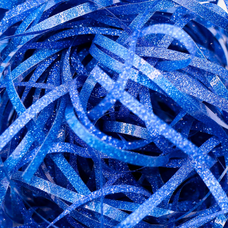 Paillettes bleues