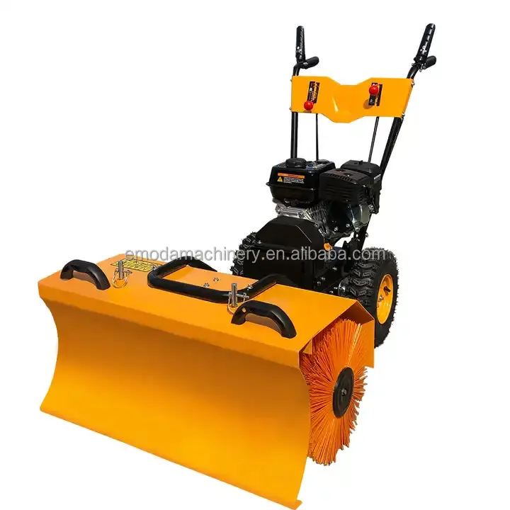 21 pulgadas soplador de nieve europeo 6.5HP gasolina barredora de nieve con motor Loncin