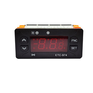 Controlador de Termostato Digital Inteligente, Instrumento Electrónico de Temperatura de Descongelación, 2 Unidades