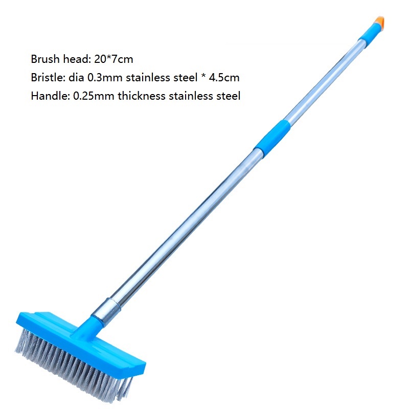 Tête de brosse 20cm + manche