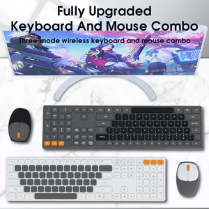 SAMA All in One Ultra-Thin <strong>Wireless</strong> Laptop Desktop <strong>Computer</strong> <strong>Keyboard</strong> and <strong>Mouse</strong> Set <strong>Mouse</strong> and <strong>Keyboard</strong> <strong>Combos</strong> - Product Image 2