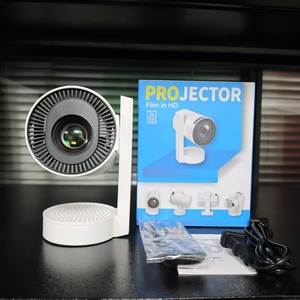 Venta directa de fábrica Pico Projector Android 13 Mini Video Projector Home Theater Proyector WIFI Projecteur Proyector para el hogar - Product Image 1