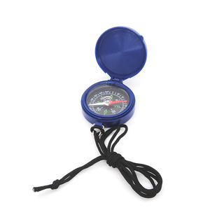 Mini Brújula de bolsillo de plástico colorido con cuerda para niños, regalo de navegación portátil para exteriores para senderismo y turismo - Product Image 4