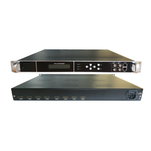 マルチチャンネルHDMIからRTSP HTTP RTMP HLS SRTIPライブストリーミングビデオエンコーダーH.2641080Pエンコーダー (デジタルTVヘッドエンド用) - Product Image 1