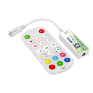 3 Pin SP668E SPI RGB BT LED <strong>Controller</strong> With Bluetooth BalanX App or 2.4G <strong>Remote</strong> <strong>Controlled</strong> for 3 Wire Dream Color Strip Light - Product Image 3