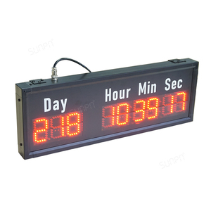 Benutzer definierte 999 Tage Countdown Timer Anzeigetafel LED-Uhr mit Fernbedienung