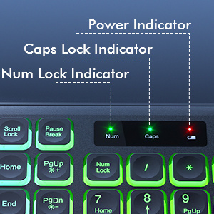 Full-Size Ergonomic Tilt Angle RGB Backlit Wireless <strong>Keyboard</strong> and <strong>Mouse</strong> Comb Rechargeable with Letters Combos Product Category - Product Image 4