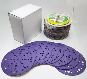 กระดาษทรายกรวด Discs150ขัดขนาด6นิ้วฟิล์มแบบตะขอและห่วงขนาด49รูเข้ากันได้กับเครื่องขัดแบบ FESTOOL - Product Image 4