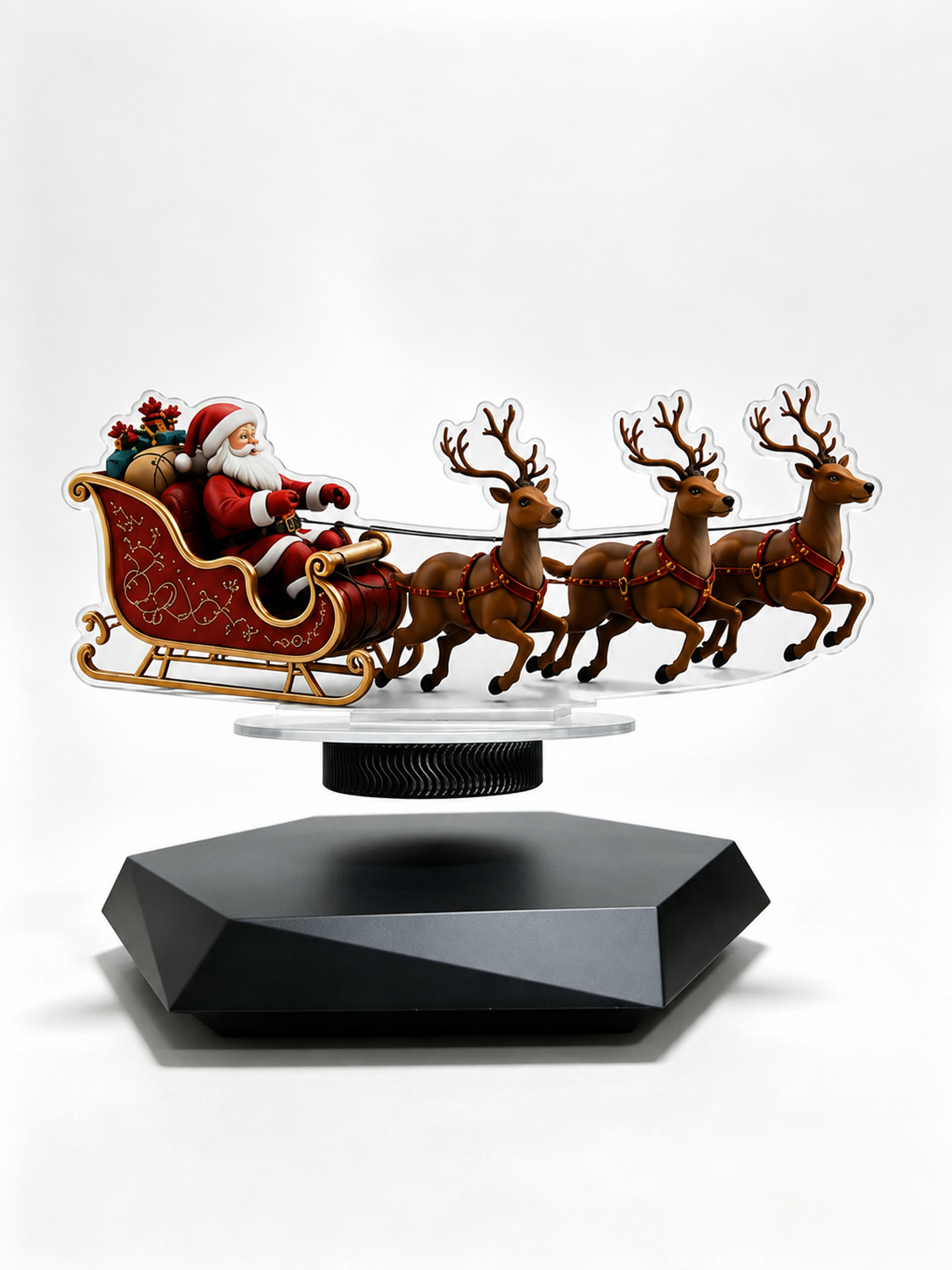 Display stand+Acrylic santa claus1