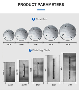 SONGMAO fabrikasının Mini beton sonlandırıcı hidrolik sürüş güç mala çekirdek bileşeni olarak üstün parçaları disk motoru ile - Product Image 2