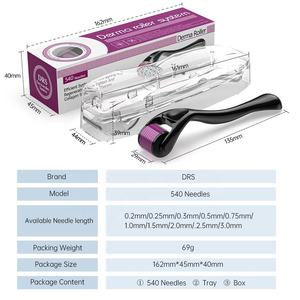 Factory Supply Home use Derma Roller 0.5mm 1.0mm Titanium Derma Roller 540 for Acne Scar <strong>Removal</strong> - Product Image 5