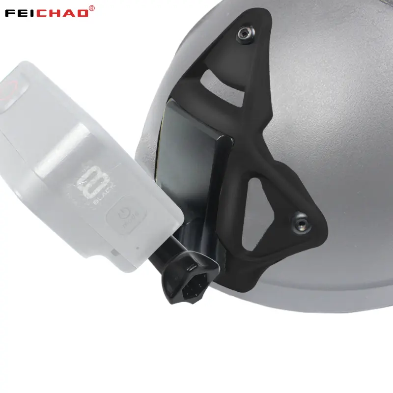 Шлем из алюминиевого сплава NVG крепление фиксированный базовый кронштейн адаптер 3 отверстия держатель для GoPro Hero 12 11 10 9 8 DJI Action2 Insta360