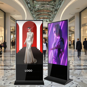 43 55 65 pollici Android Os chiosco Touch Screen interno Lcd Display pubblicitario interattivo Digital Signage Totem con Software Cms - Product Image 2