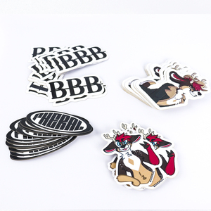 Personalized Design Labels Cartoon Waterproof <strong>Sticker</strong> logo Adhesive Label Printing Vinyl Custom Die Cut <strong>Stickers</strong> - Product Image 2