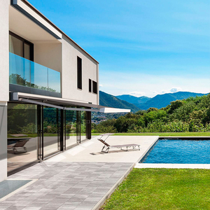 Tấm Che Nắng Cho Sân Vườn 3.5X2.5 M, Tấm Che Có Thể Thu Vào Có Động Cơ, Chống Nước, Có Tay Cầm Quanh Co - Product Image 4