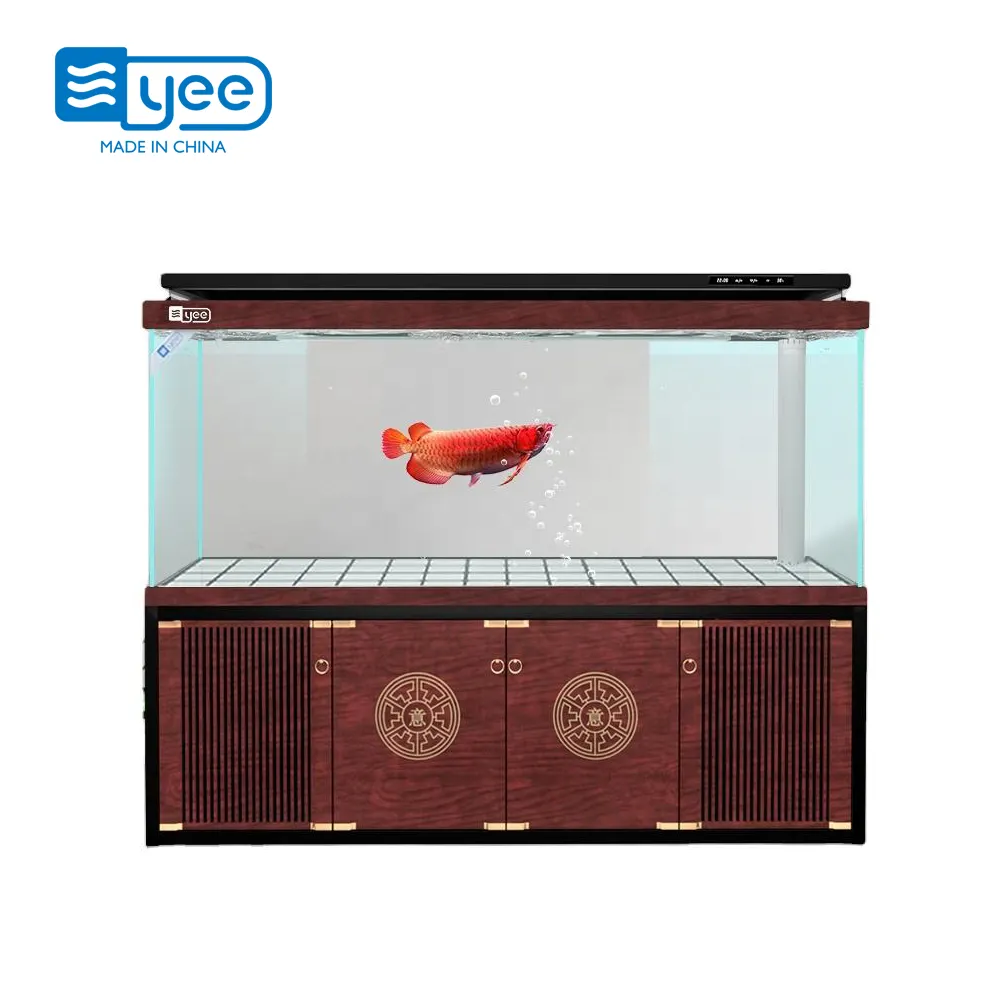 Yee 70% Rabatt auf Aquarium Landschafts bau Glas Aquarium Kit Filter pumpe Aquarium Arowana Aquarium 6 Ft Aquarium