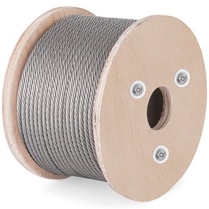 非合金電気亜鉛メッキ炭素鋼エレベーターワイヤーケーブル8x19S FC直径12mm引張強度1770 mPaマリンクレーン用