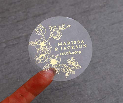 Transparent sticker colors available