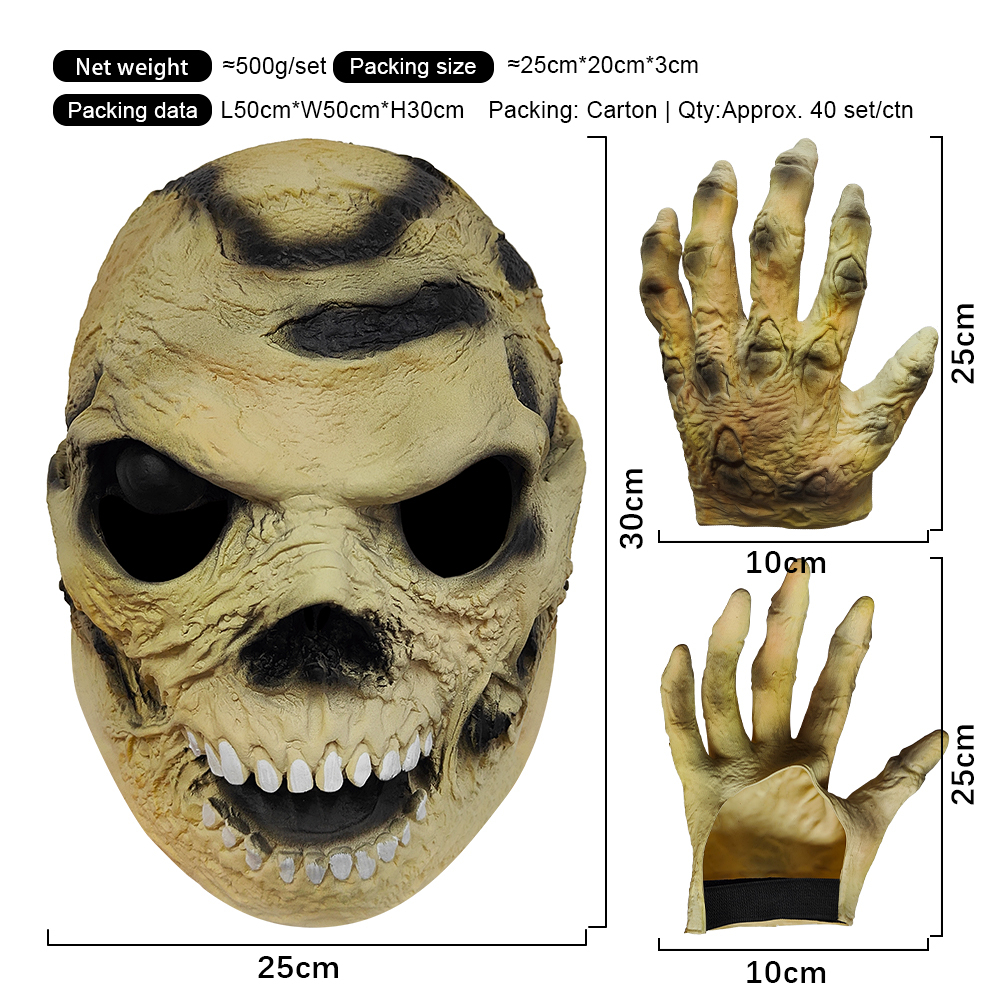 Yellow Skull Set