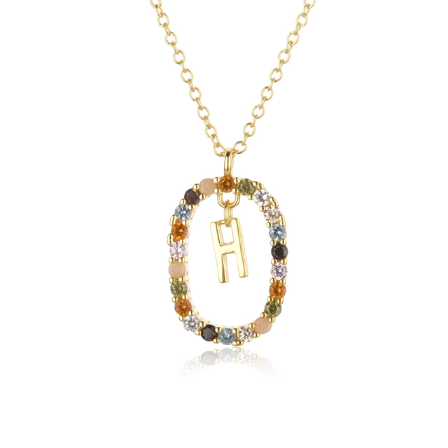 H collar de oro