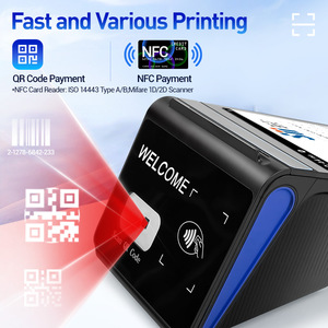 FYJ F1-88 8 Inch Kit Punto De Venta <strong>Android</strong> Handheld <strong>QR</strong> <strong>Code</strong> Barcode <strong>Reader</strong> Thermal Printer Pos Machine - Product Image 6