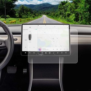 Tesla modeli 3 Y merkezi ekran koruyucu merkezi kontrol dokunmatik ekranı araba navigasyon temperli cam Anti-Scratch model S X - Product Image 2