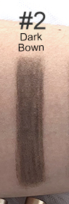 gold pen dark brown