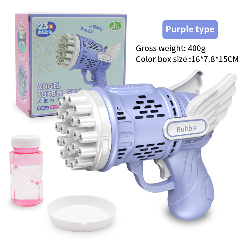 23 holes purple