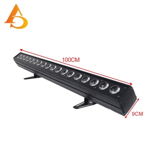 Контроль точек DMX сценическое освещение 18x18 Вт RGBWA UV 18 шт. 6 в 1 Светодиодная настенная Омыватель омывателя сценический свет - Product Image 6