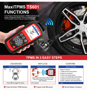 Autel TS601 Tpms Relearn Tool Tire Pressure Sensor <strong>Programmer</strong> autel Maxitpms Ts601 Tpms Scanner