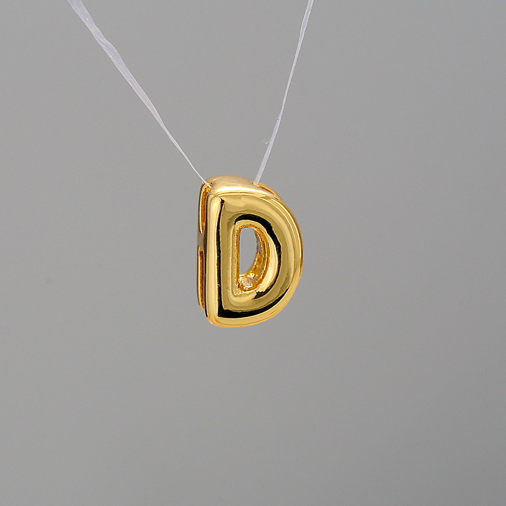 Gold-D(Single Pendant No Necklace)