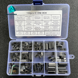 Brandneue IC-Chip-Klassifizierung 150 integrierte Schaltkreise und Steckdosen-Kits für integrierte Schaltkreise - Product Image 2