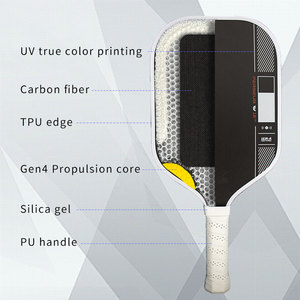 <span class=keywords><strong>2025</strong></span> <span class=keywords><strong>Pro</strong></span> IV Ben johns tfp bọt 14mm 16mm Độ dày gen4 lõi thermoformed TORAY T700 sợi carbon pickleball mái chèo - Product Image 4