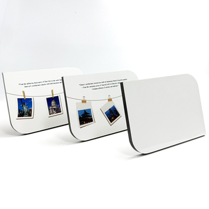 Çiftler el yazısı aşk mektupları veya grup fotoğrafları. El sanatları özelleştirme boş Mdf süblimasyon 6x9 fotoğraf çerçevesi - Product Image 4