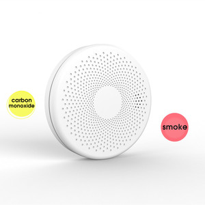 Thanh lịch Standalone 10-năm kín pin lithium co báo động khói kết hợp Cháy Khói & độc hại gas Carbon Monoxide Máy dò - Product Image 1