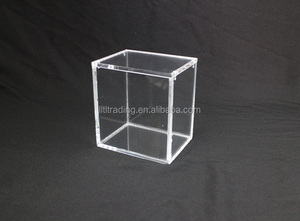 2021 personalizado caja de acrílico transparente Cubo de embalaje de regalo de Navidad 5mm Pantalla de acrílico vitrina de acrílico caja de almacenamiento - Product Image 2