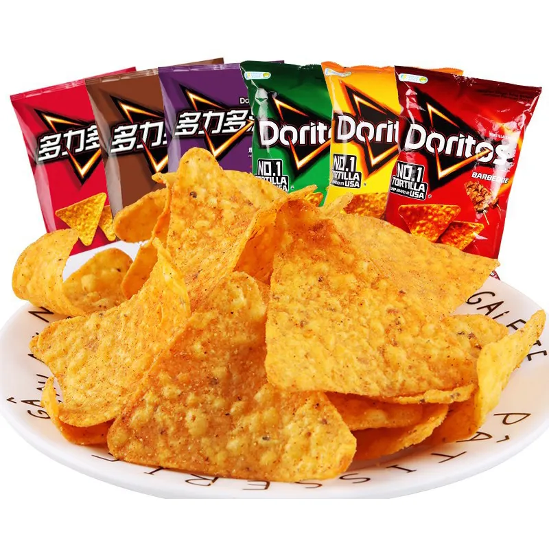 Vente en gros 68g * 22 chips Doritos doritos nacho fromage violet doritosCollations exotiques