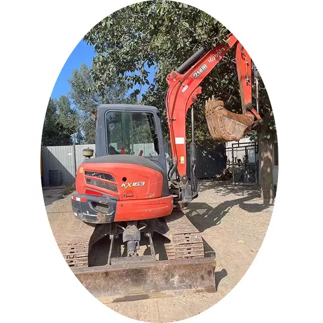 Buen rendimiento, alta calidad, gran oferta, mejor precio, marca japonesa, excavadora Kubota usada KX163