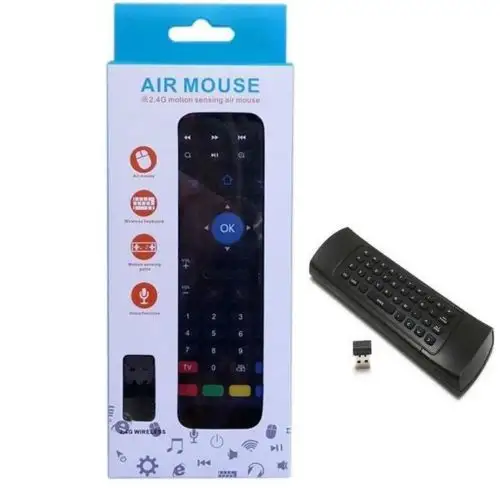 Kualitas Tinggi MX3 Udara Lalat Mouse 2.4G Hz Keyboard Nirkabel Remote Control untuk PC dan Android Tv