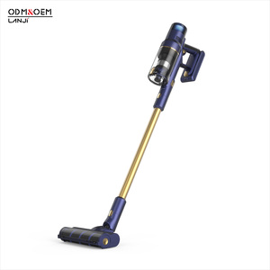 LANJI OEM S7 akıllı ev akülü elektrikli süpürge islak kuru taşınabilir sopa döner paspas seçeneği ile araba kullanımı için HEPA filtre siklon tipi - Product Image 1