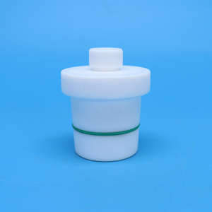 Produsen manufaktur baru PTFE Fitting 45 # PTFE Mixing Plug untuk laboratorium yang mudah dioperasikan - Product Image 1