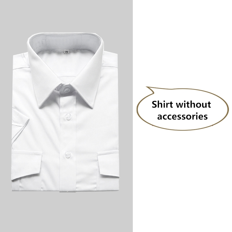 Shirt without accessories