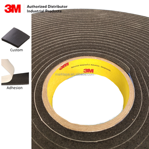 Mactape Op Maat Gemaakt 3M 4504 Zwart Vinylschuim Enkel-Gecoate Tape Drukgevoelig Acryl Zelfklevend Gesloten-Cel Schuimband 3M - Product Image 1