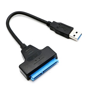 Cantell <strong>USB</strong> 3.0 <strong>to</strong> 22Pin 2.5&quot; 3.5&quot; Sata 3 Hard Drive Adaptor <strong>Adapter</strong> Converter Cable with DC - Product Image 1