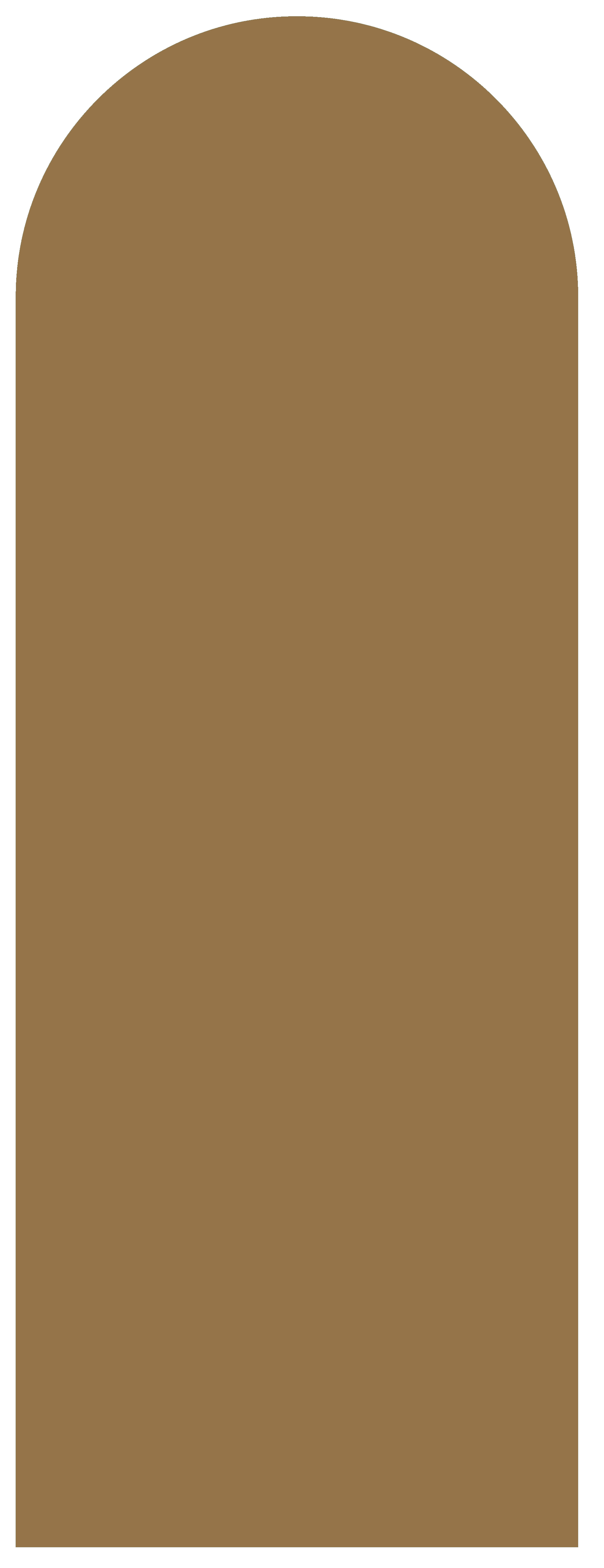 Golden Brown Arched Yoga Mat