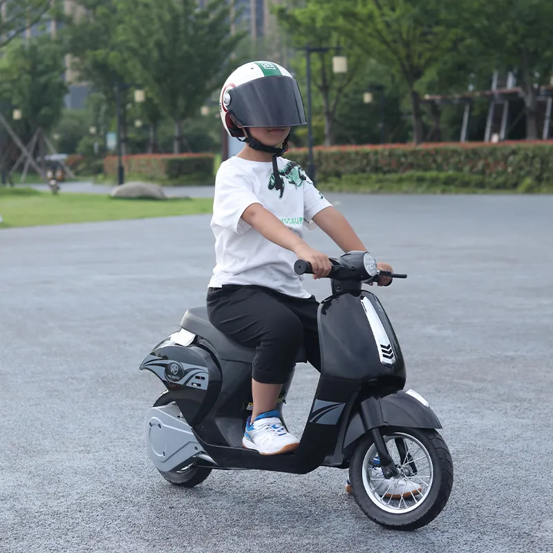 Elektrikli çocuklar binmek Retro Scooter sıcak satış yeni çocuklar için elektrikli motosiklet