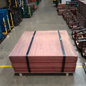 Çin kökenli saf bakır plaka 99.99% saflık açık pembe kaynak ve kesme bakır katot levha için yüksek uzama - Product Image 6
